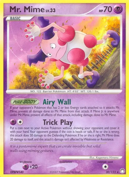 Mr. Mime card art