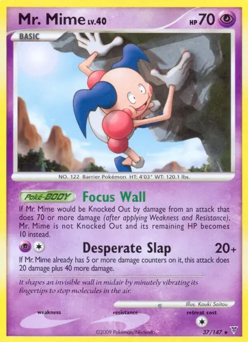 Mr. Mime card art