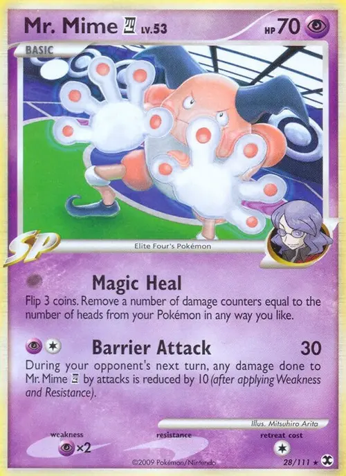Mr. Mime E4 card art