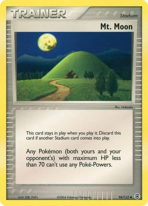 Mt. Moon card art