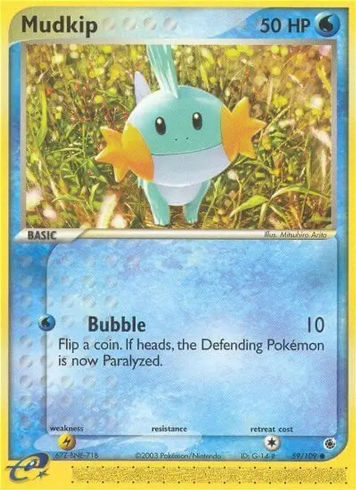 Mudkip - 59/109 card art