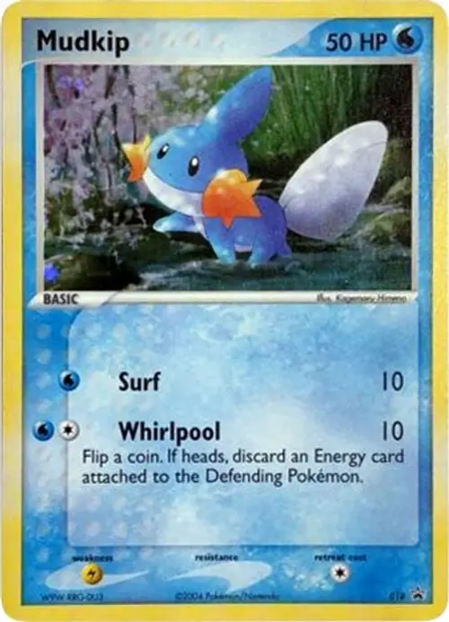 Mudkip - 018 (EX Deck Tin) card art