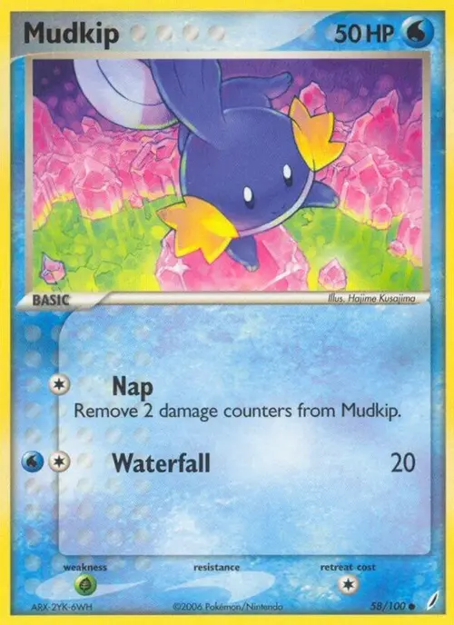 Mudkip - 058/100 card art