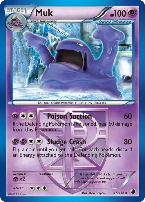 Muk (Team Plasma) card art