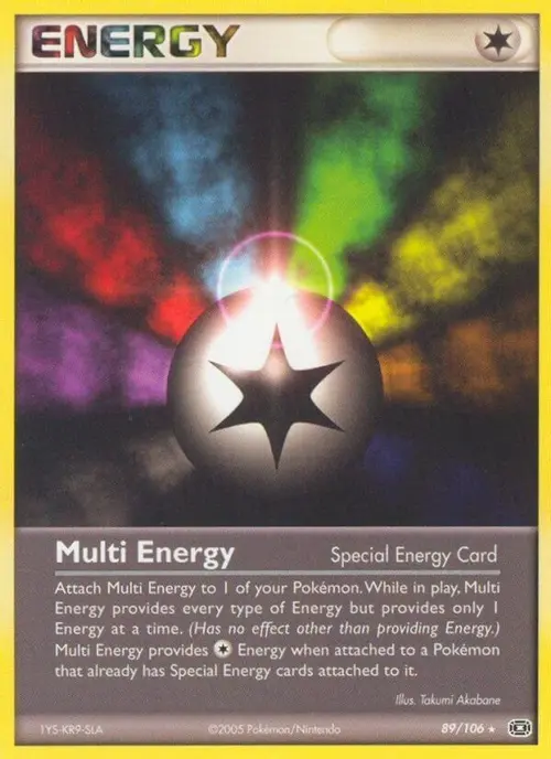 Multi Energy card art