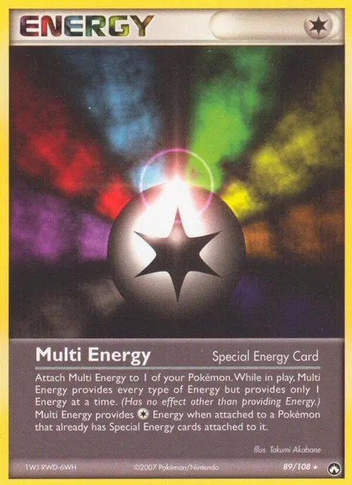 Multi Energy card art