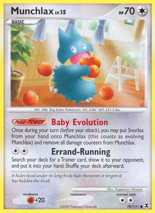 Munchlax (70) card art