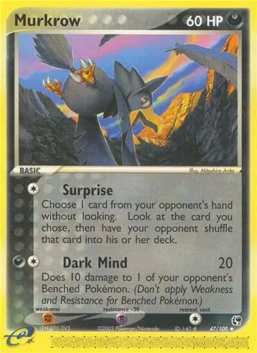 Murkrow card art