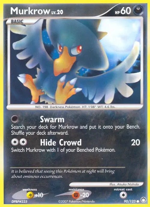 Murkrow card art