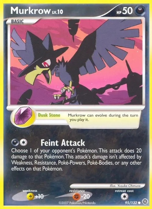 Murkrow card art