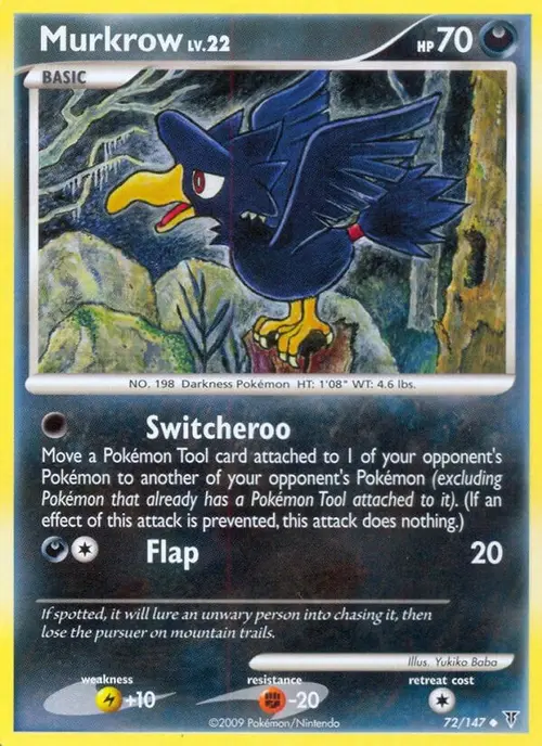 Murkrow card art