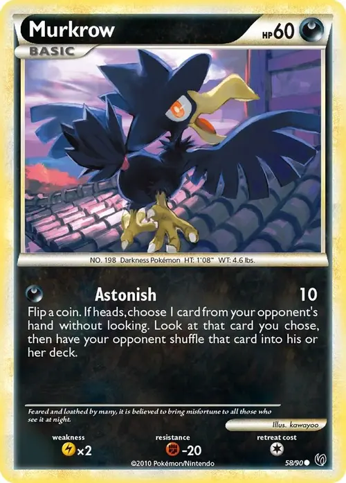 Murkrow (58) card art