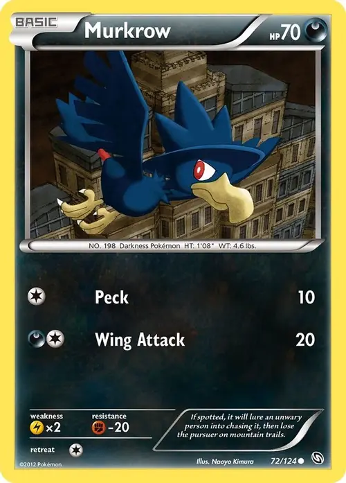 Murkrow card art