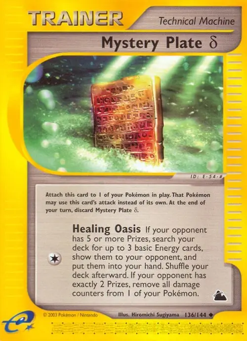 Mystery Plate Delta card art