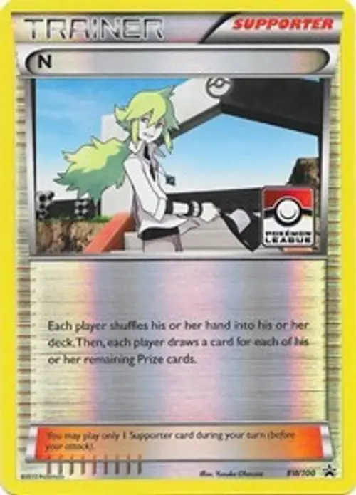 N (Supporter) - BW100 card art