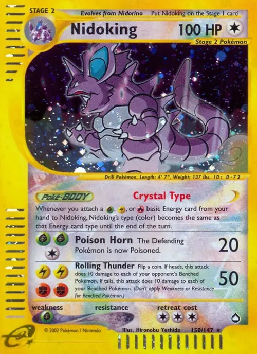 Nidoking (150) card art