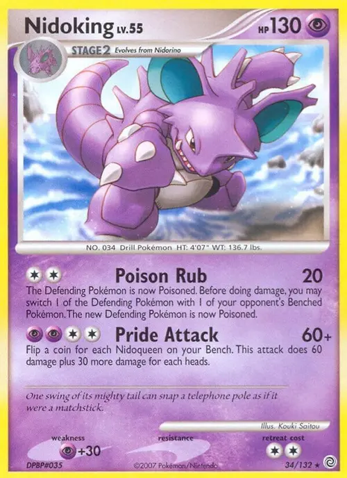 Nidoking card art