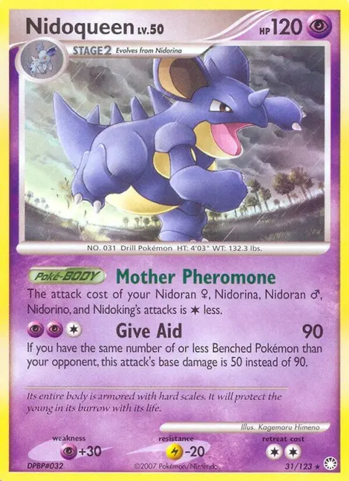 Nidoqueen card art