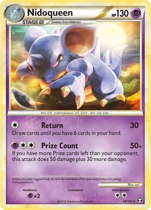 Nidoqueen card art