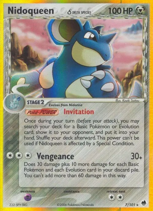 Nidoqueen (Delta Species) card art