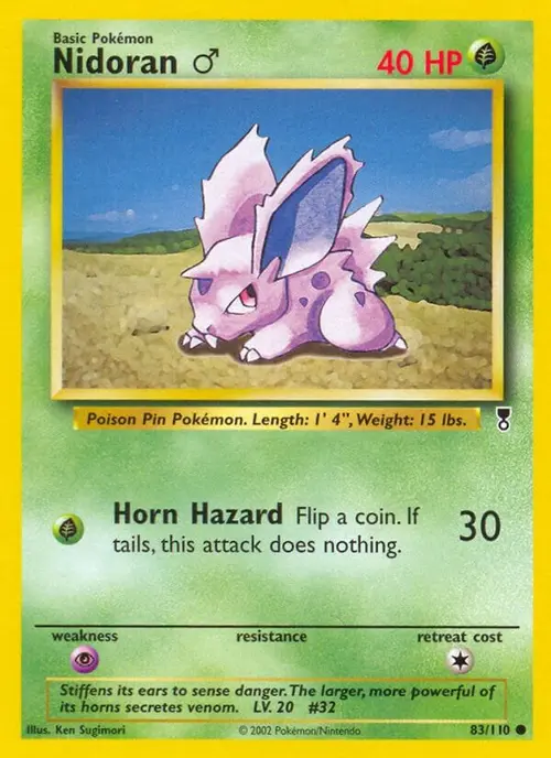 Nidoran M card art