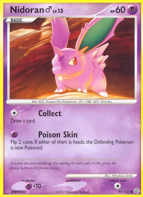 Nidoran M card art
