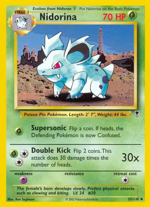 Nidorina card art