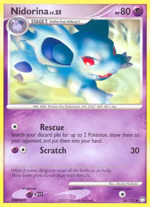 Nidorina card art