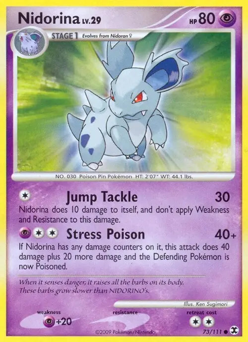 Nidorina card art