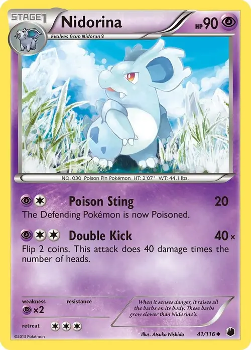 Nidorina card art