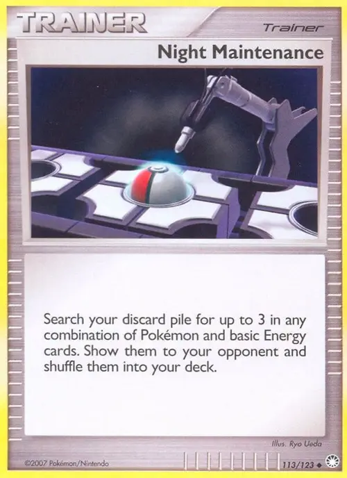 Night Maintenance card art