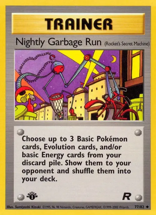 Nightly Garbage Run (Rocket's Secret Machine) card art