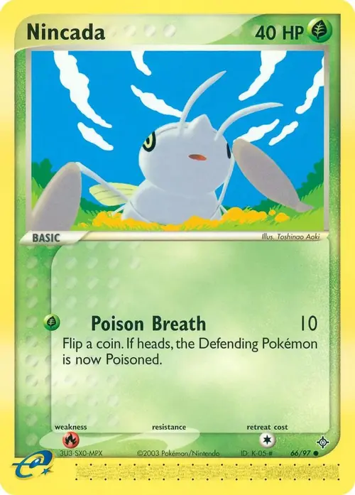Nincada - 66/97 card art