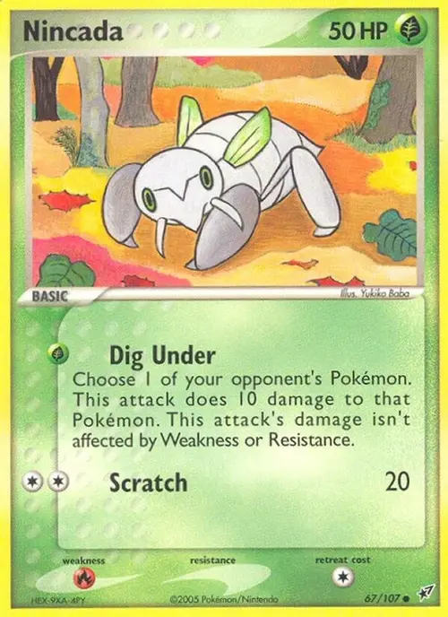 Nincada card art