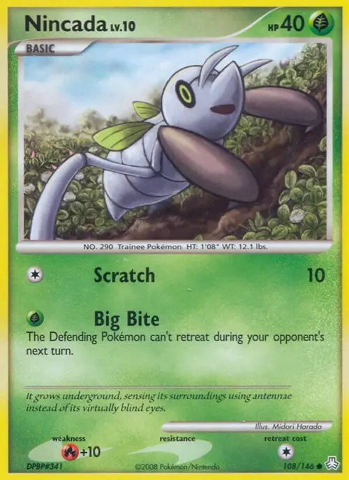 Nincada card art