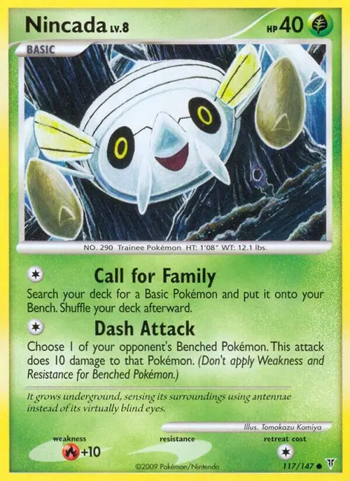Nincada card art