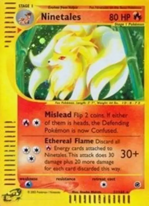 Ninetales (21) card art