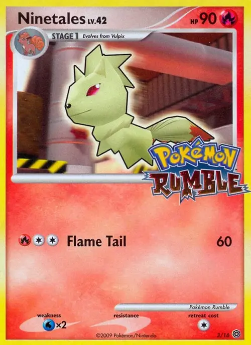 Ninetales card art