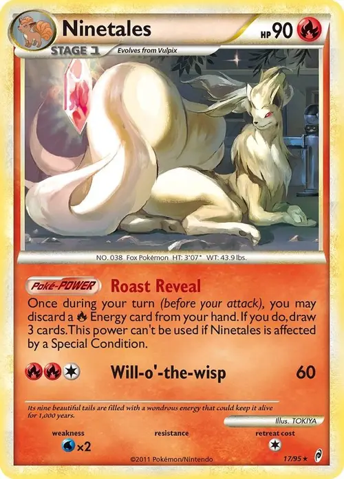 Ninetales card art