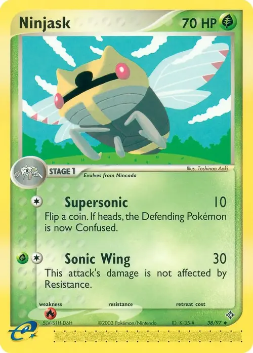 Ninjask - 38/97 card art