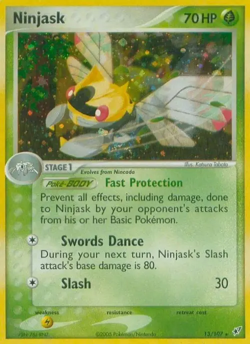 Ninjask card art
