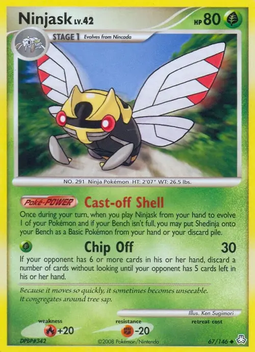 Ninjask card art