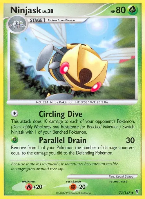 Ninjask card art