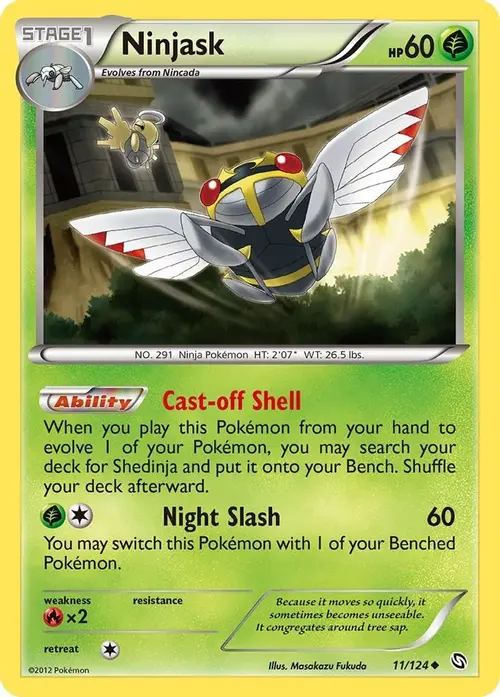 Ninjask card art