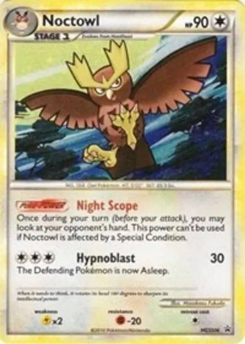 Noctowl - HGSS06 card art