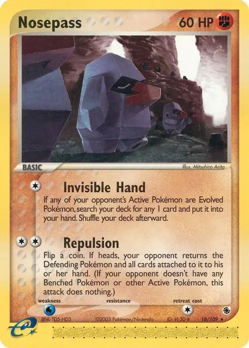 Nosepass card art