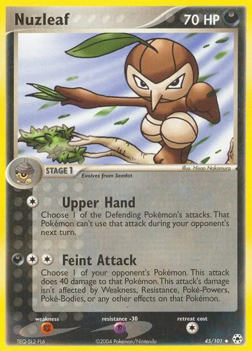 Nuzleaf card art