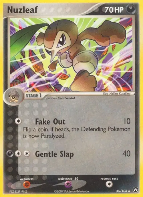 Nuzleaf card art