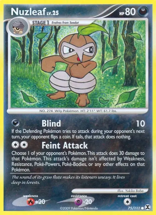 Nuzleaf card art