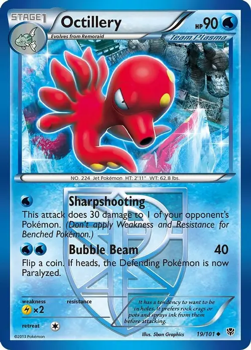 Octillery (Team Plasma) card art